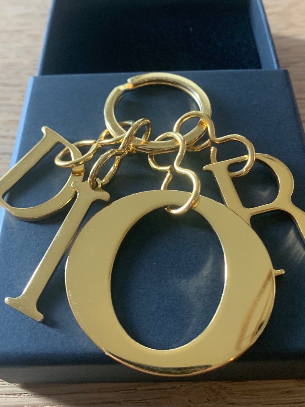 ♦️Dior keychain fob or bag charm